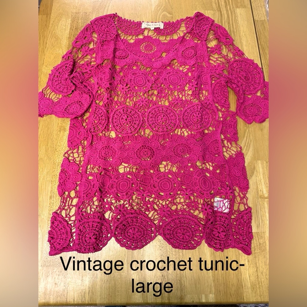 Grace & Lace crochet tunic
